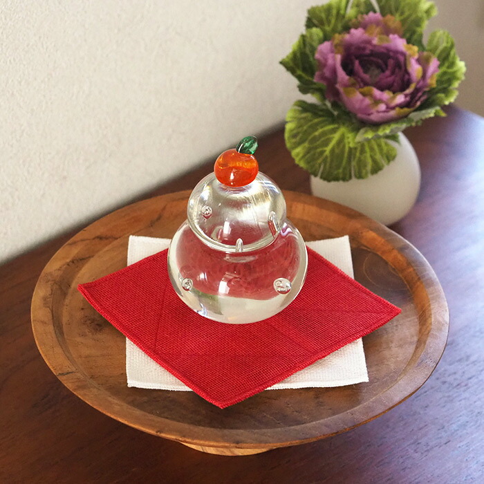 バンイノウエ　かやコースター　くれない　/　BAN INOUE