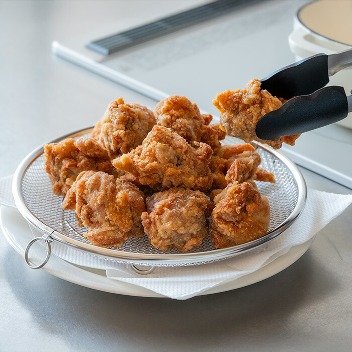 ビーワーススタイル　すっきり暮らす　盆ざる22cm　持ち上げフック付き