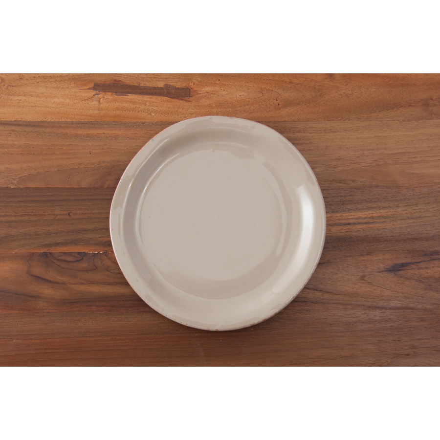 【取扱終了1001】カサゲント　Campagna　プレート　22cm　グレージュ　/　CASAgent　greige