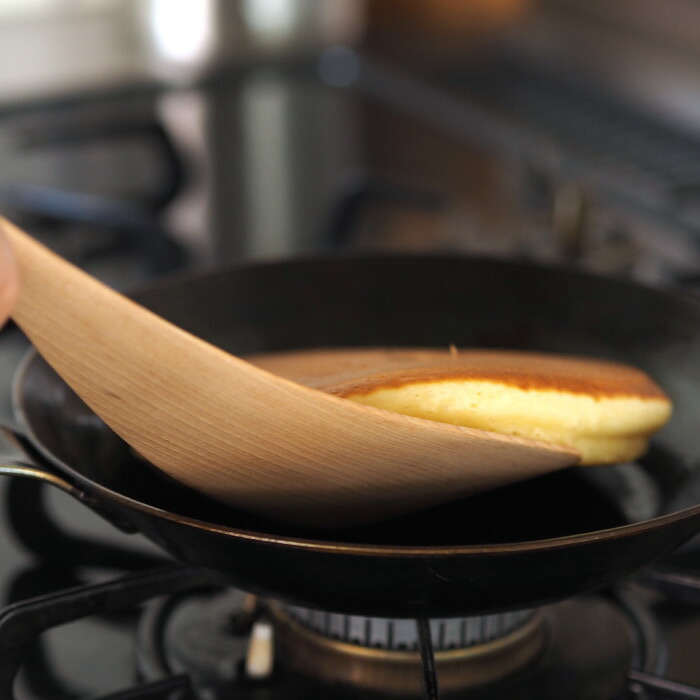 【右利き用】クラフト工房・木奏　ホットケーキヘラ　小