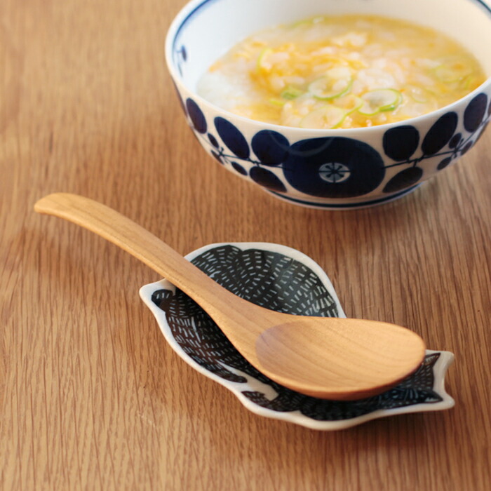 クラフト工房・木奏　木のカトラリー　れんげ風スプーン　大