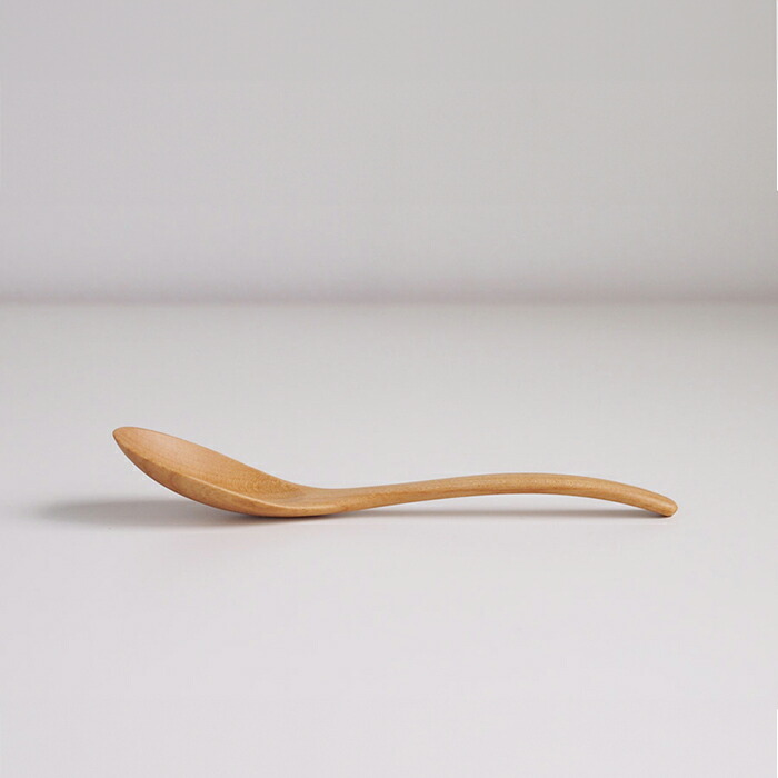 クラフト工房・木奏　木のカトラリー　れんげ風スプーン　小