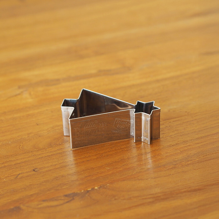 サンク　バークマン　クッキー型　クリスマスツリー　星付き　/　CINQ