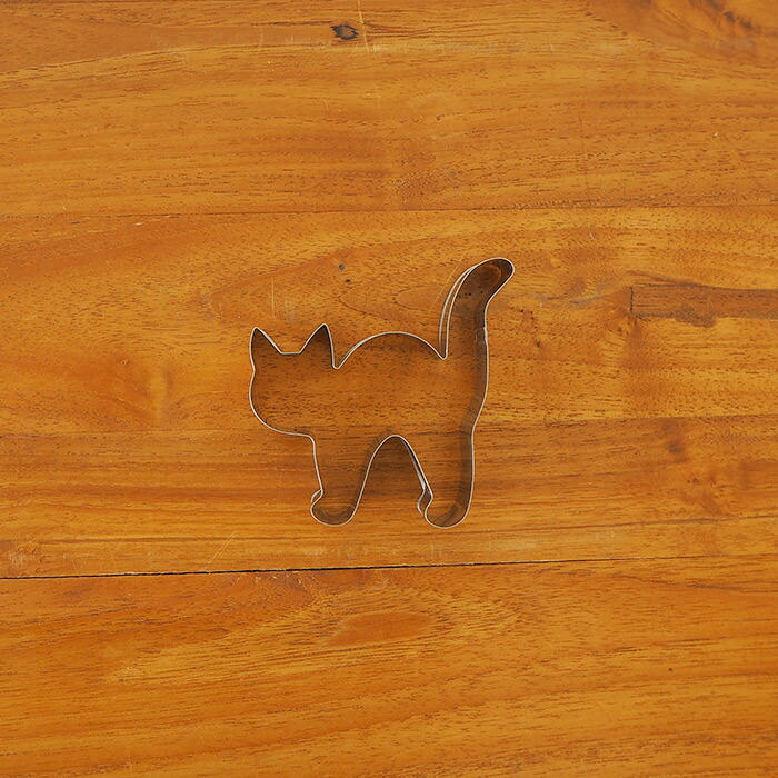 サンク　バークマン　クッキー型　ネコ　ジャンプ 　/　CINQ