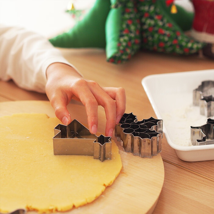 サンク　バークマン　クッキー型　クリスマスツリー　星付き　/　CINQ