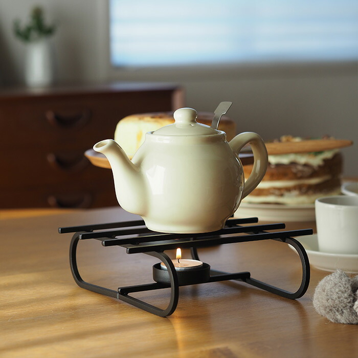 サンク　プライス&ケンジントン　ティーポット　2カップ　ストレーナー有　クリーム　/　CINQ