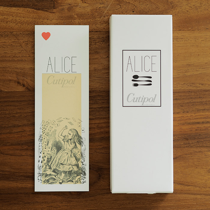 【正規品】クチポール　アリス　ホワイト　シルバー　3PCS　/　Cutipol　ALICE