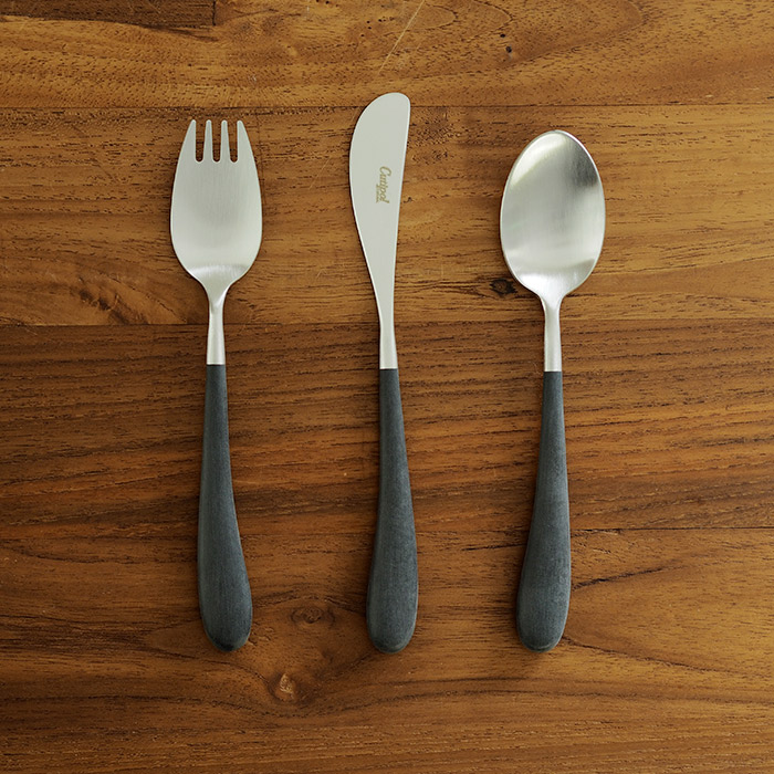 【正規品】クチポール　アリス　ブラック　シルバー　3PCS　/　Cutipol　ALICE