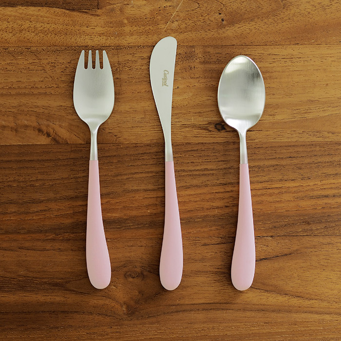 【正規品】クチポール　アリス　ピンク　シルバー　3PCS　/　Cutipol　ALICE