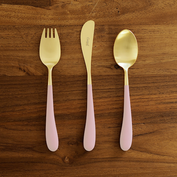 【正規品】クチポール　アリス　ピンク　ゴールド　3PCS　/　Cutipol　ALICE