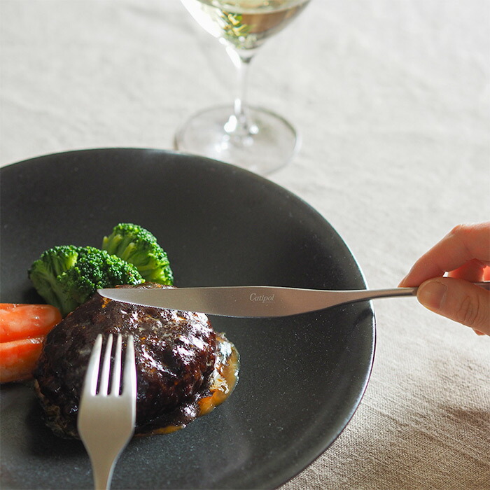 【正規品】クチポール　アイレス・マテウス　シルバー　ディナーナイフ　/　Cutipol　AIRES MATEUS