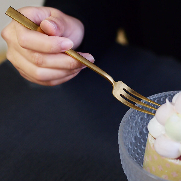 【正規品】クチポール　デュナ　ゴールド　ペストリーフォーク　/　Cutipol　DUNA