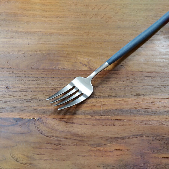 【正規品】クチポール　ゴア・ブルー　シルバー　ディナーフォーク　/　Cutipol　GOA-Blue