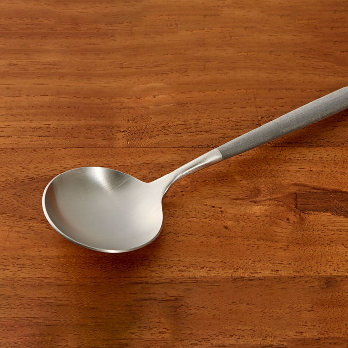 【正規品】クチポール　ゴア・グレー　シルバー　テーブルスプーン　/　Cutipol　GOA-Gray　□　