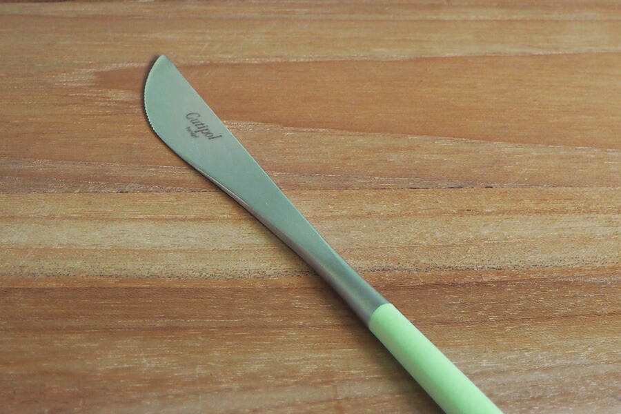 【正規品】クチポール　ゴア・セラドン　シルバー　デザートナイフ　/　Cutipol　GOA-Celadon