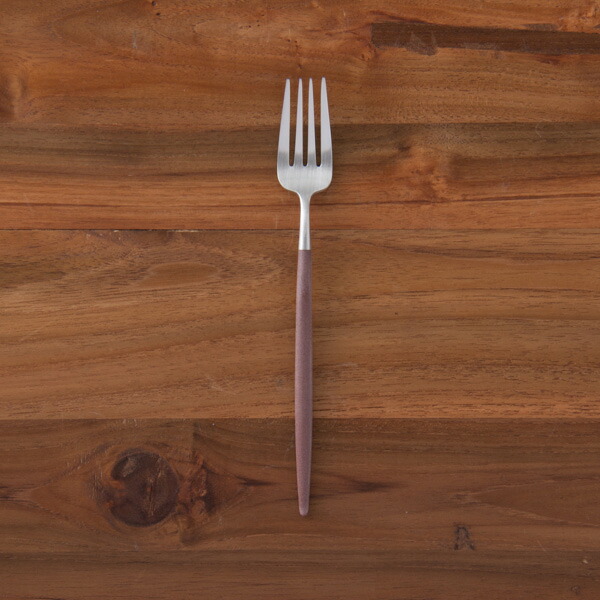 【正規品】クチポール　ゴア・ブラウン　シルバー　デザートフォーク　/　Cutipol　GOA-Brown