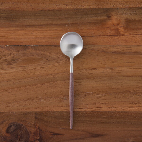 【正規品】クチポール　ゴア・ブラウン　シルバー　ティースプーン　/　Cutipol　GOA-Brown