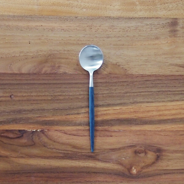 【正規品】クチポール　ゴア・ブルー　シルバー　ティースプーン　/　Cutipol　GOA-Blue