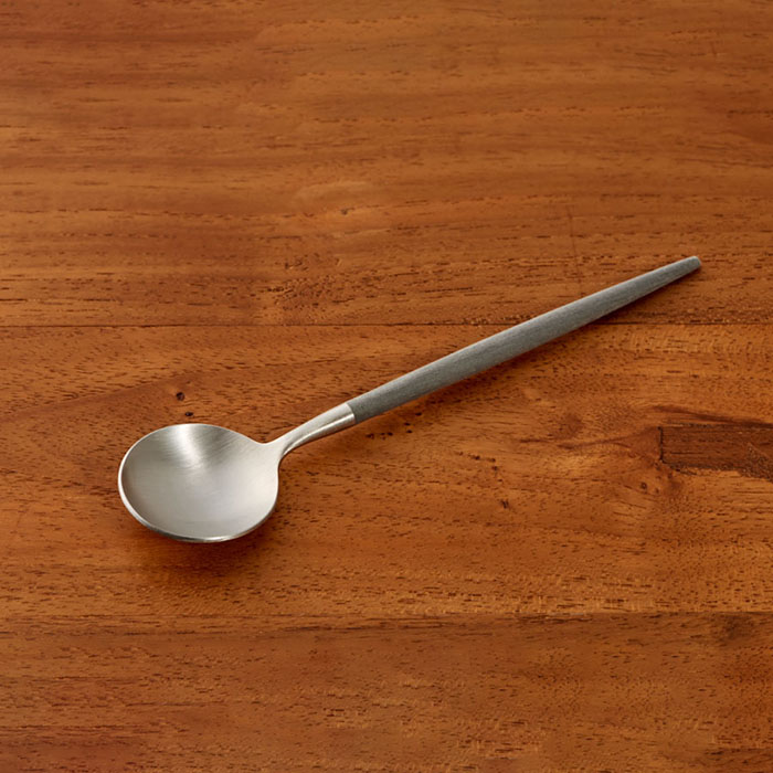 【正規品】クチポール　ゴア・グレー　シルバー　ティースプーン　/　Cutipol　GOA-Gray