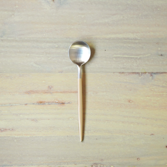 【正規品】クチポール　ゴア・アイボリー　シルバー　ティースプーン　/　Cutipol　GOA-Ivory