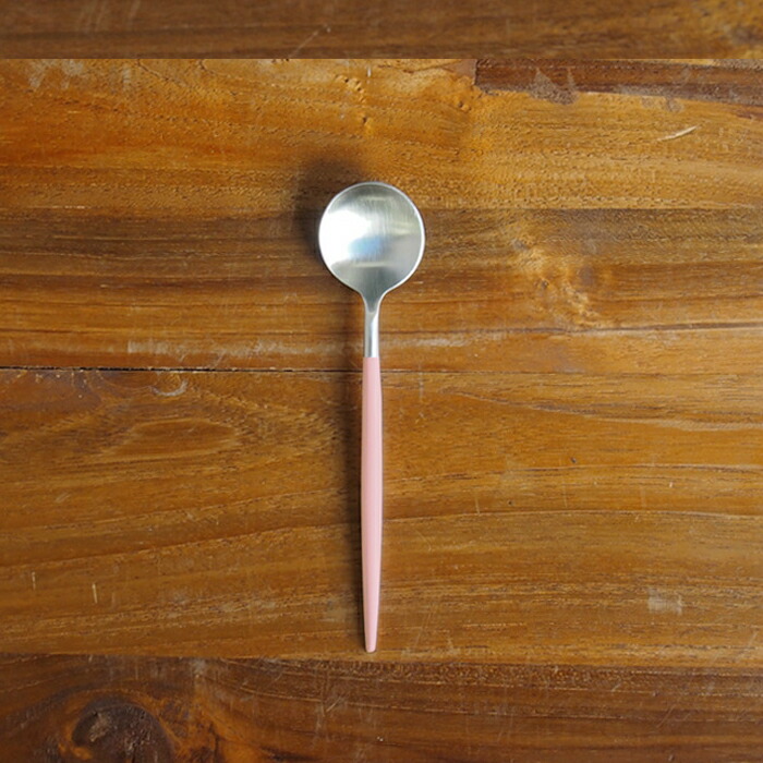 【正規品】クチポール　ゴア・ピンク　シルバー　ティースプーン　/　Cutipol　GOA-Pink