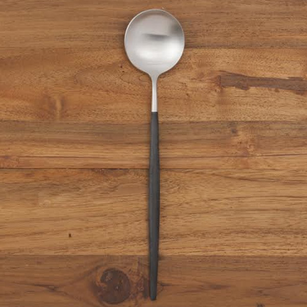 【正規品】クチポール　ゴア・ブラック　サービングスプーン　/　Cutipol　GOA　