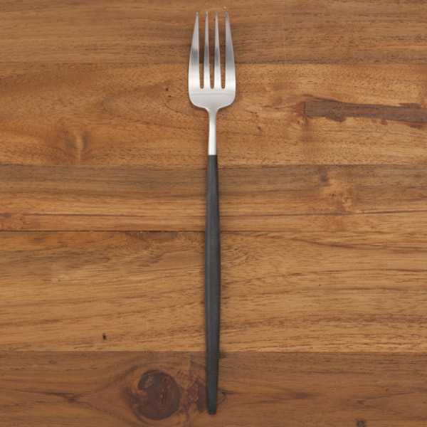 【正規品】クチポール　ゴア・ブラック　サービングフォーク　/　Cutipol　GOA　