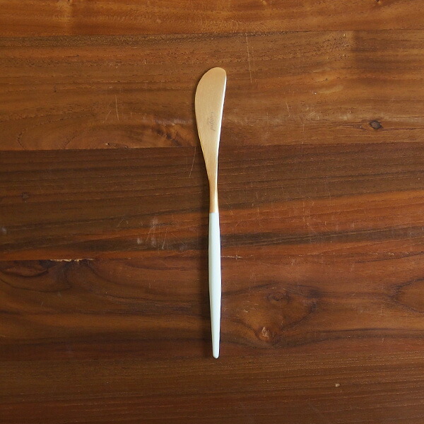 【正規品】クチポール　ゴア・ホワイト　ゴールド　バターナイフ　/　Cutipol　GOA-White　