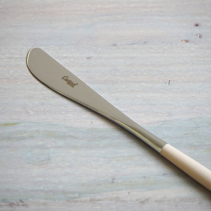 【正規品】クチポール　ミオ・アイボリー　シルバー　ディナーナイフ　/　Cutipol　MIO-Ivory