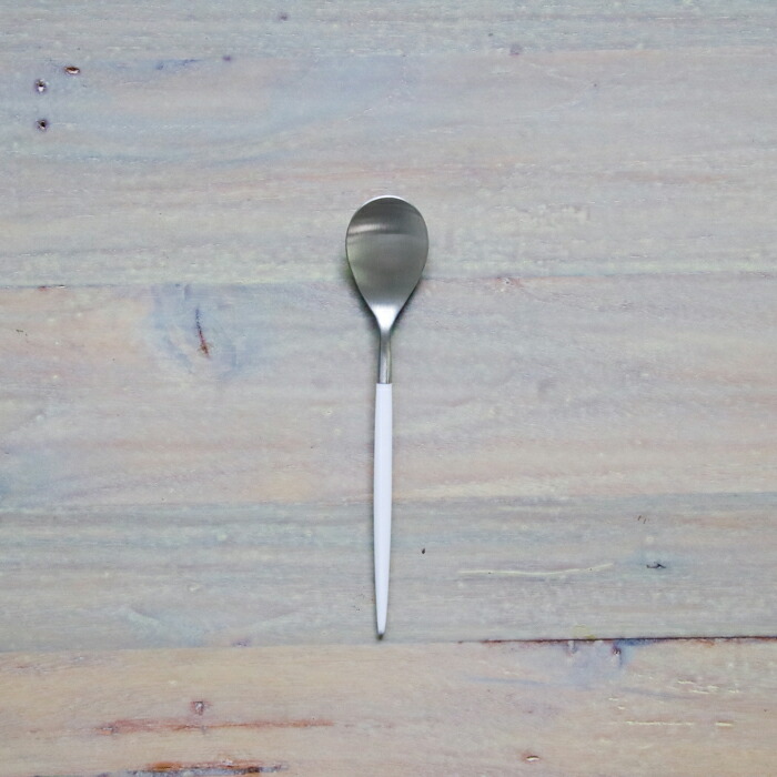 【正規品】クチポール　ミオ・ホワイト　ティースプーン　/　Cutipol　MIO-White