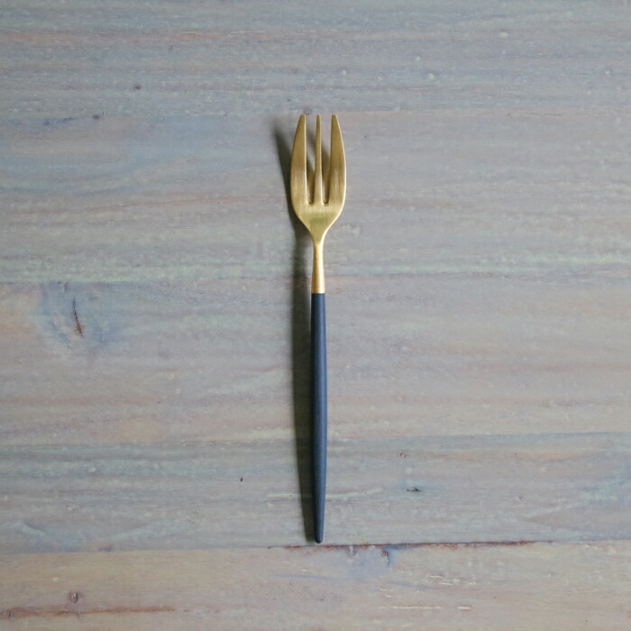 【正規品】クチポール　ミオ・ブラック　ゴールド　ペストリーフォーク　/　Cutipol　MIO-Black