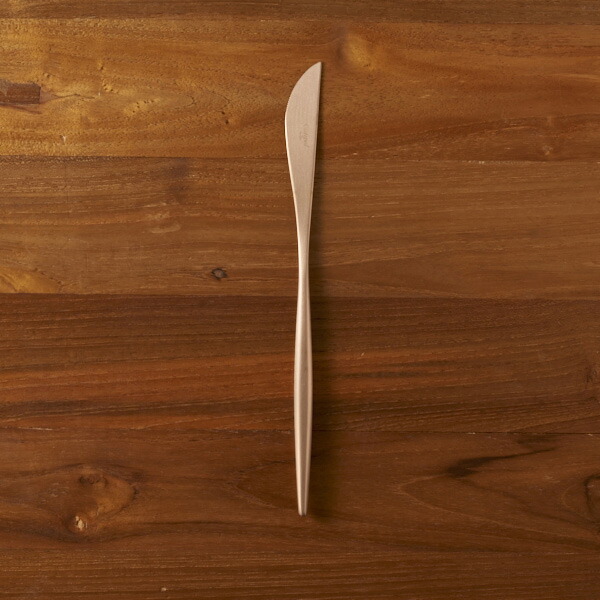 【正規品】クチポール　ムーン　アンバーゴールド　ディナーナイフ　/　Cutipol　MOON　□