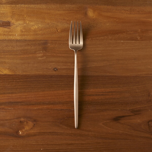 【正規品】クチポール　ムーン　アンバーゴールド　ディナーフォーク　/　Cutipol　MOON　□