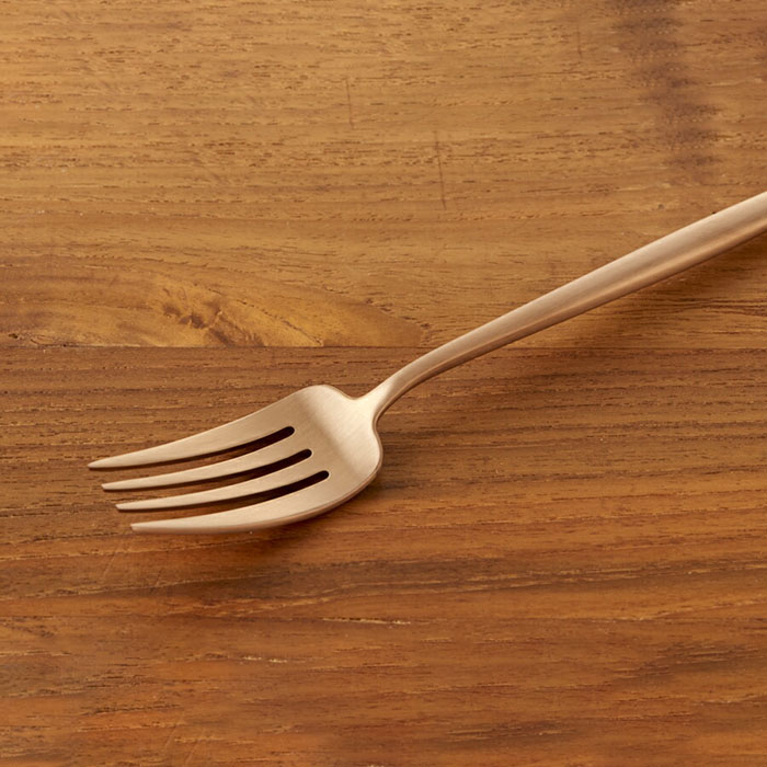 【正規品】クチポール　ムーン　アンバーゴールド　ディナーフォーク　/　Cutipol　MOON　□