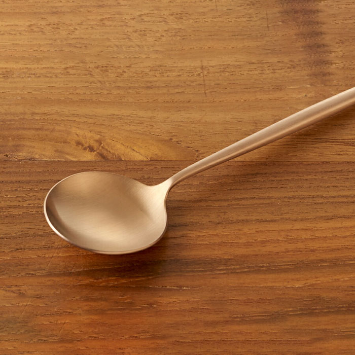 【正規品】クチポール　ムーン　アンバーゴールド　テーブルスプーン　/　Cutipol　MOON　□