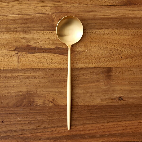 【正規品】クチポール　ムーン　ゴールド　テーブルスプーン　/　Cutipol　MOON