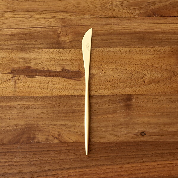 【正規品】クチポール　ムーン　ゴールド　デザートナイフ　/　Cutipol　MOON