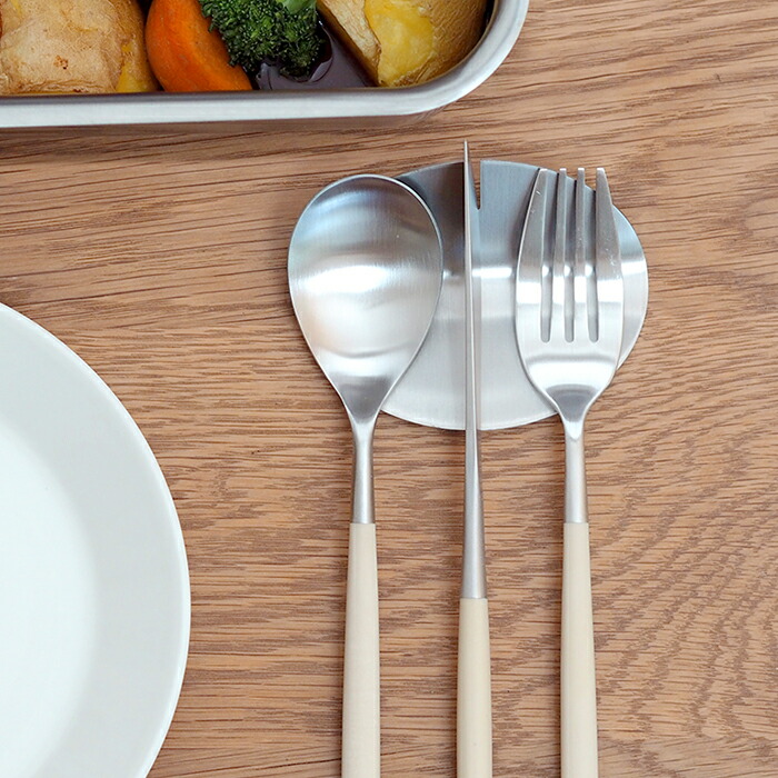 【正規品】クチポール　カトラリーレスト　シルバー　/　Cutipol　