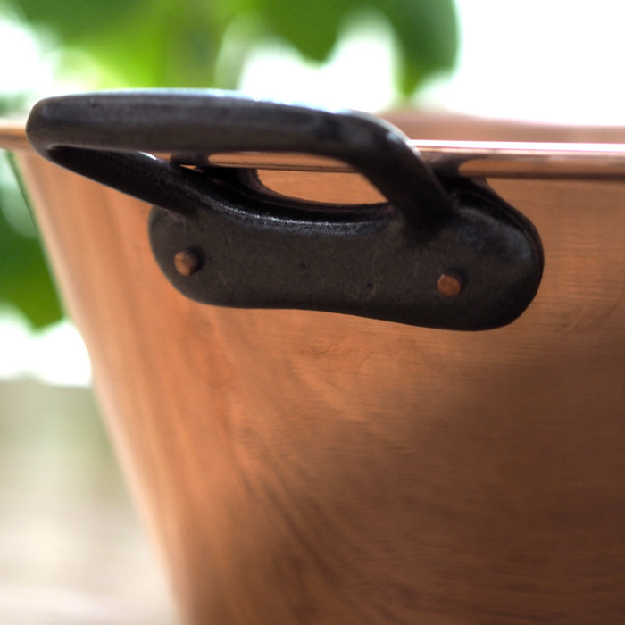 ボウマル　銅のジャム鍋　38cm（フランス製）　/　BAUMALU