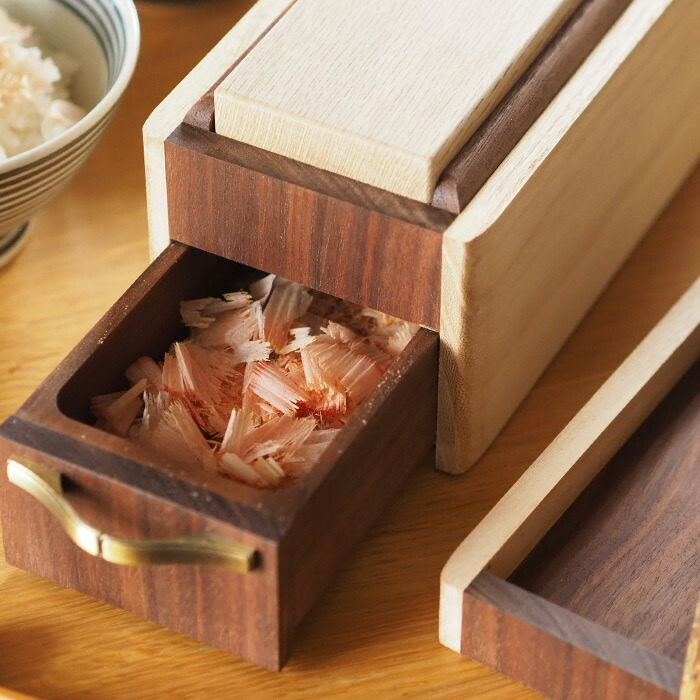 台屋　鰹節削り器　キリノ　ウォルナット