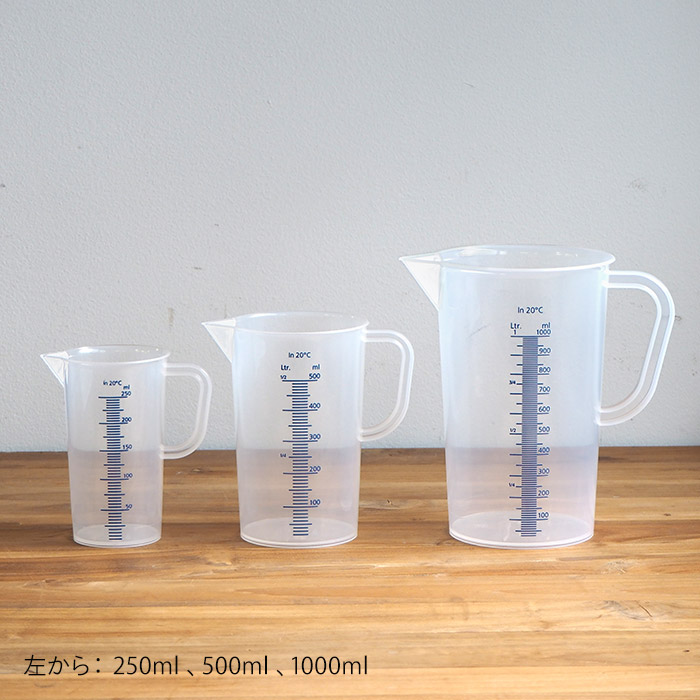 テルモハウザー　計量カップ　ハンドル付　250ml　ドイツ製　/　thermohauser