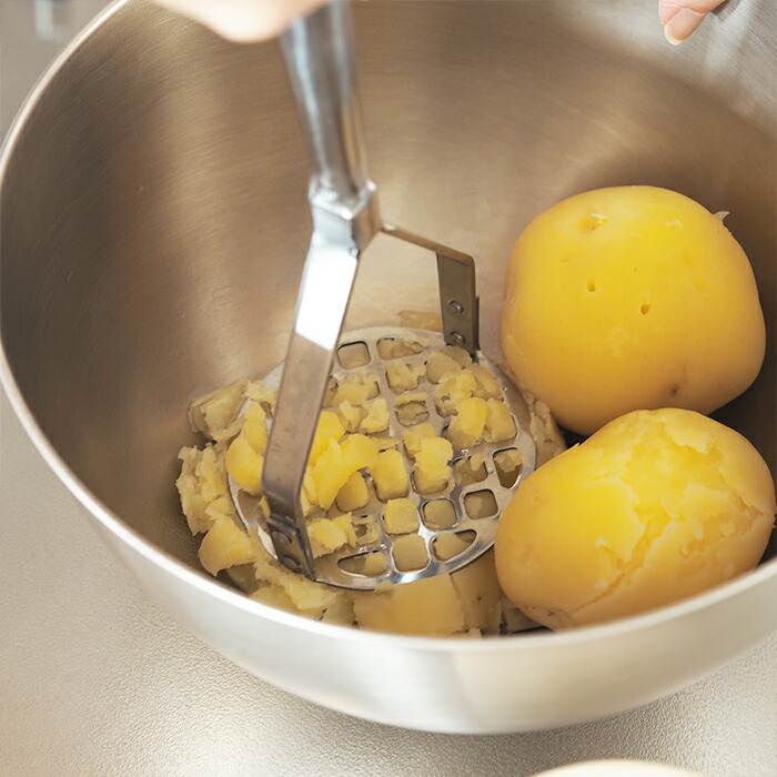 ポテトマッシャー　木柄　業務用