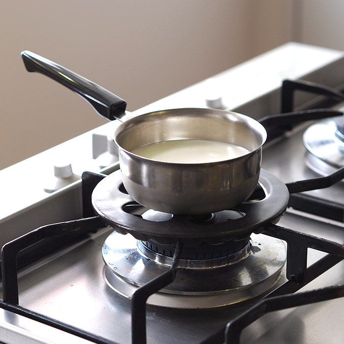 ちいさな五徳　ガスコンロ用　黒