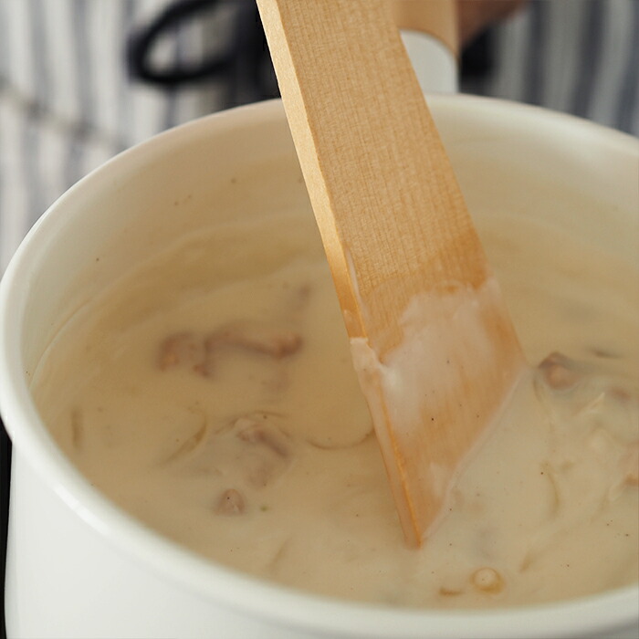 【プロキッチンオリジナル】いちょうの三角木べら　中　/　PROKITCHEN