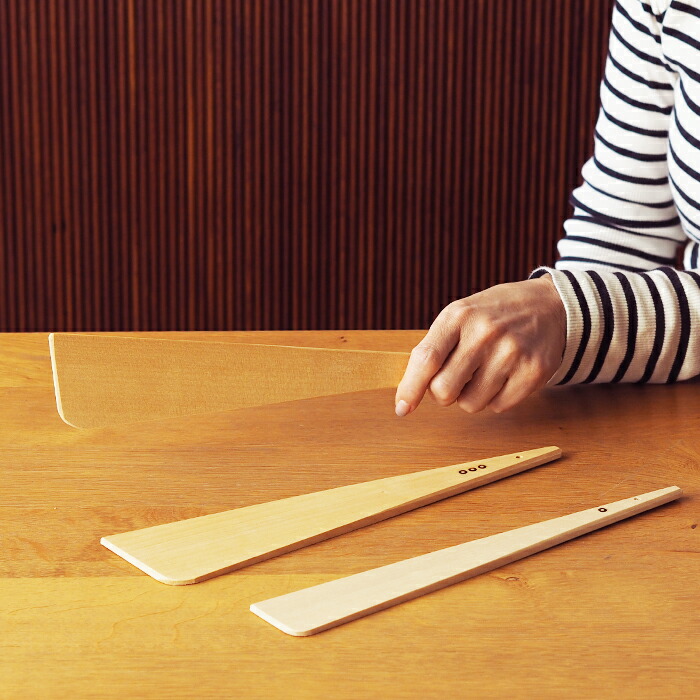 【プロキッチンオリジナル】いちょうの三角木べら　小　/　PROKITCHEN