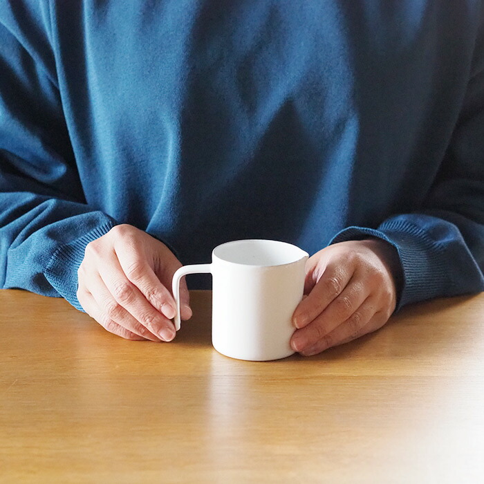 大阪琺瑯　一合マグ　ホワイト