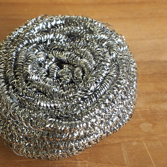 日本製のステンレスたわし　３個入