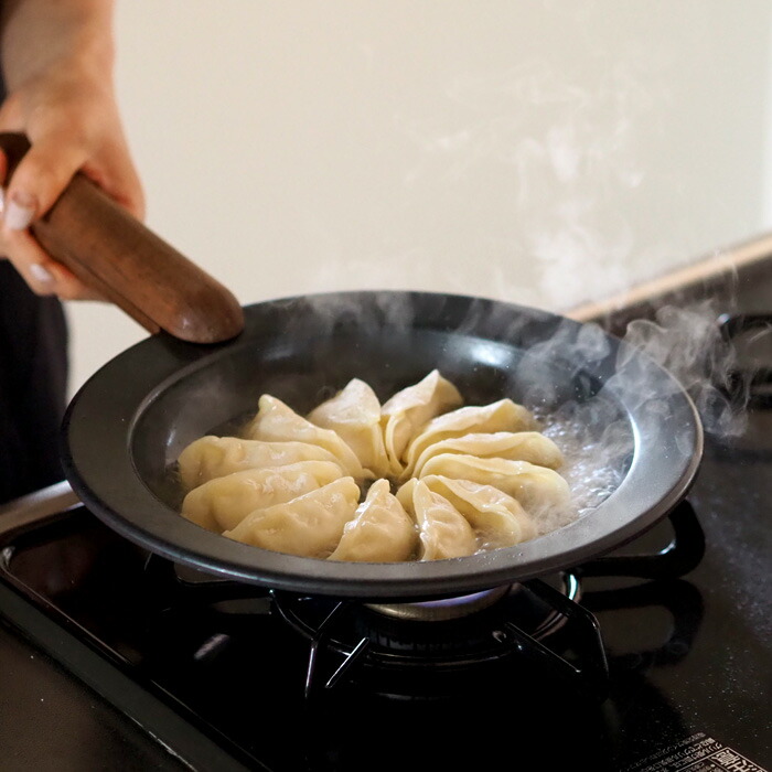 ■フライパンジュウ　フライパン&ハンドルセット　Mサイズ　ウォルナット　/　FRYING PAN JIU