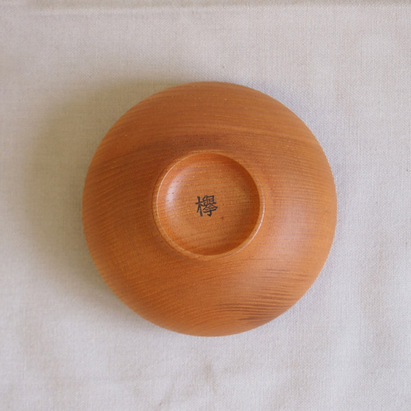 我戸幹男商店　MATEVARI　欅　椀　plain