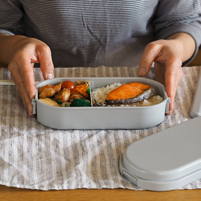 ジェルクール　ドーム　L　900ml　ランチボックス　オイスターグレー　/　GEL-COOL